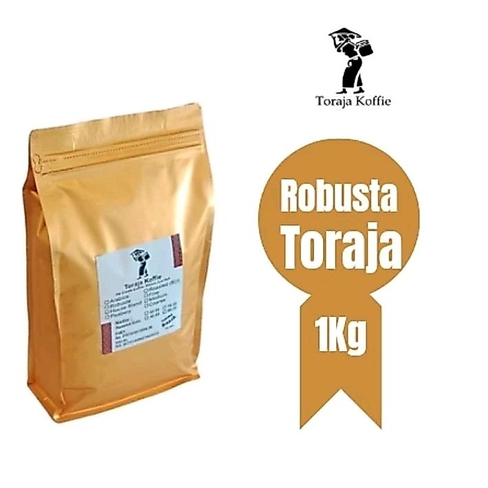Toraja Koffie Kopi Robusta Toraja ROBUSTA  Kopi Bubuk 1kg Kopi  Robusta Toraja