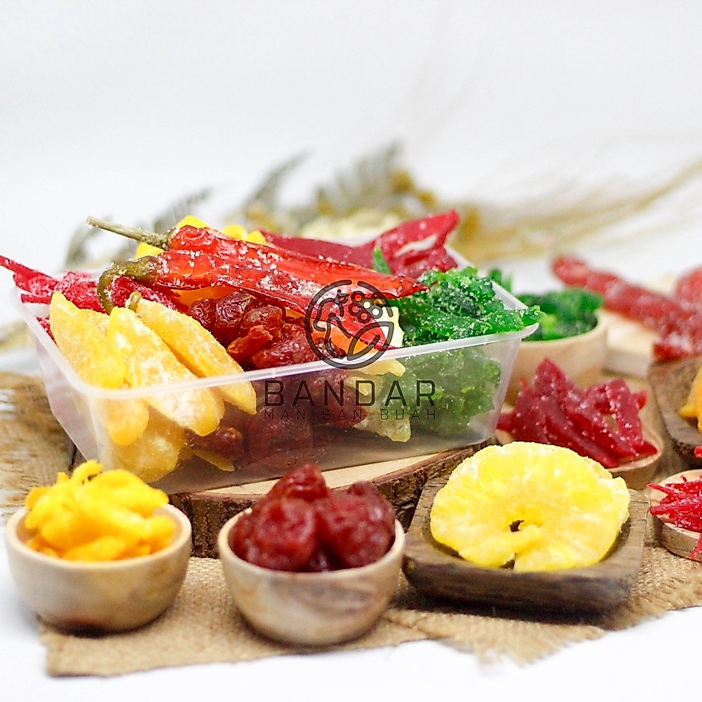 Manisan Buah Campur Kering | Manisan Buah Kering 250gr | Manisan Kering | Buah Kering Mix | Buah Ker