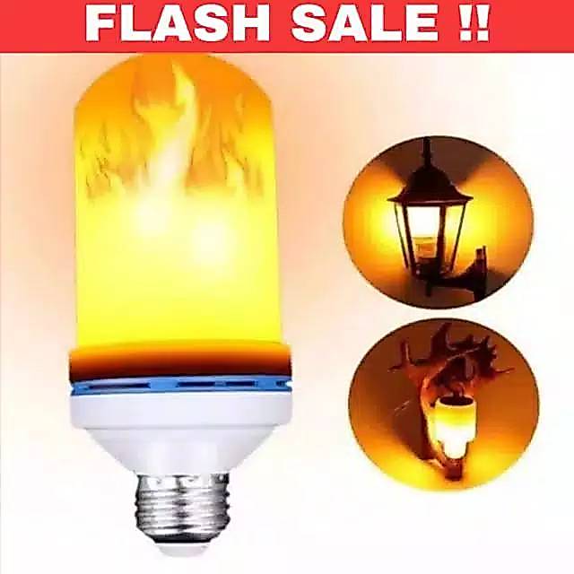 Bohlam Obor Api Lampu Api Obor Hias Cafe Dekorasi Taman Bohlam Api E 27 Flame Fire