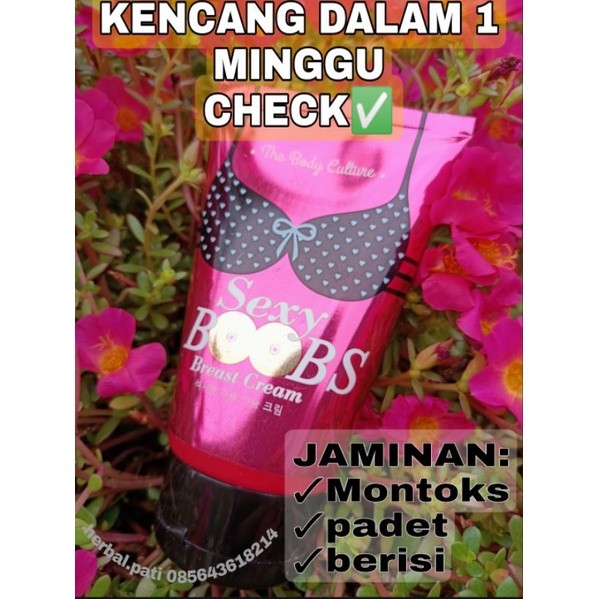 SEXY BOOBS BREAST CREAM PENGENCANG DAN PEMBESAR _asli promo