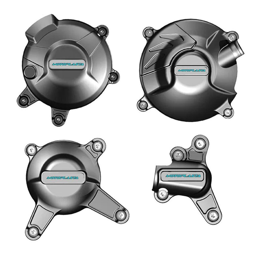 motoplasta Engine Cover Yamaha MT09 14-20 Tracer / Scrambler / MT09 21-Up / 24-Up Pelindung Mesin
