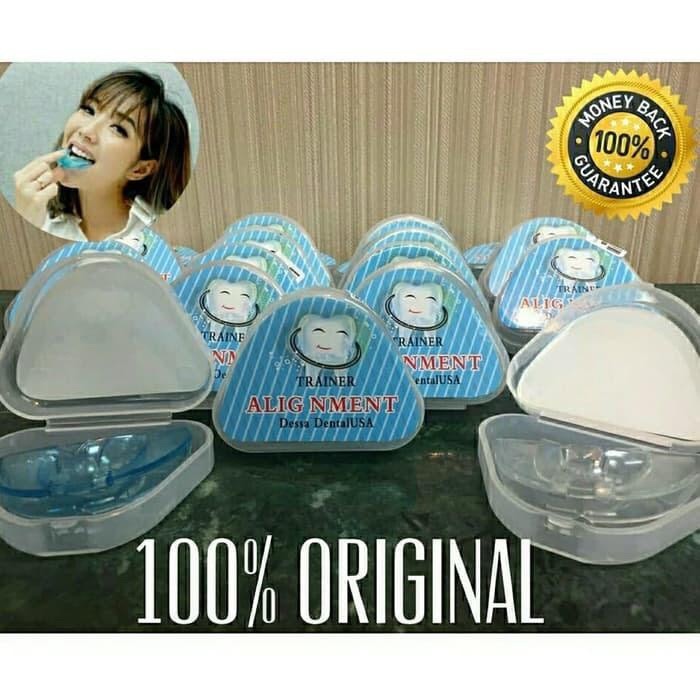 ORTHODENTIC RETAINER TEETH TRAINER ALIGNMENT / BEHEL GIGI / PERAPIH GIGI _Asli Promo