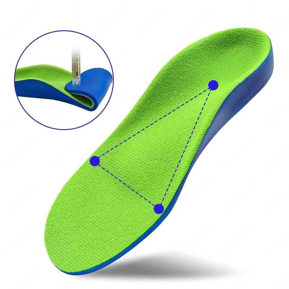 Sol Sepatu Ortopedi Beludru Nyaman untuk Anak, Penyangga Lengkung Kaki untuk Kaki Datar, Produk Orto