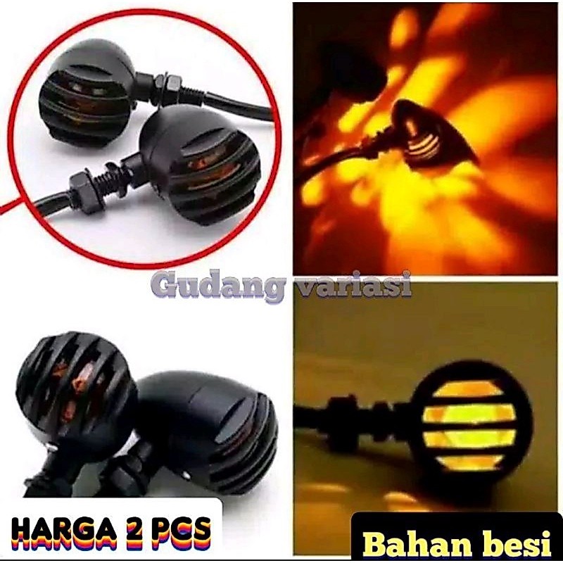 LAMPU SEIN TRALIS CLASSIC / BAHAN RETRO CLASSIC SEIN CUSTOM JAPSTYLE MODEL CB UNIVERSAL SEIN RX KING