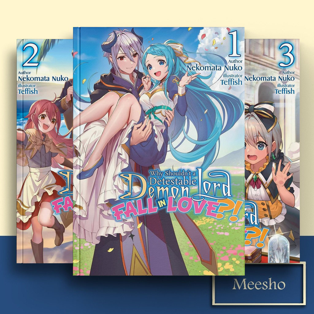 Why Shouldn’t a Detestable Demon Lord Fall in Love?, Vol. 1-4 ( Light Novel ) by Nekomata Nuko