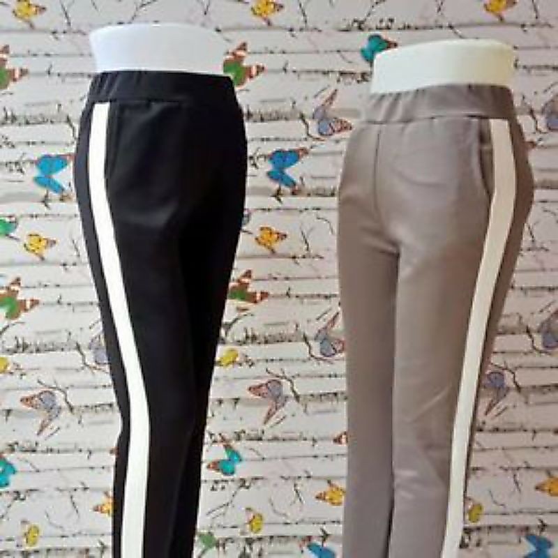 CELANA LIST PUTIH SCUBA MURAH//PANTS LIST SCUBA PANJANG TERARIS//CELANA PANJANG BASIC STRIP