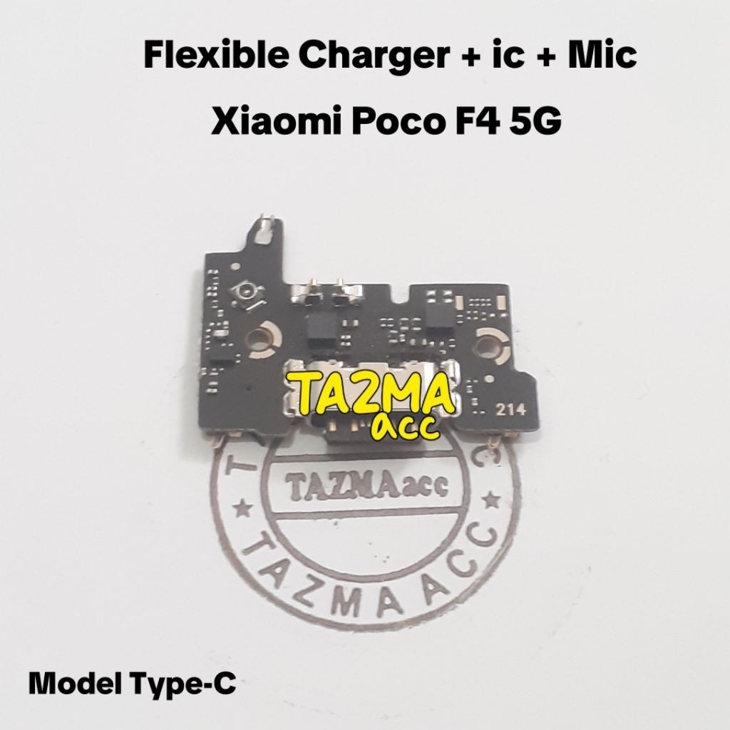 Plus ic + Xiaomi Poco F4 Ori Flexible Charger + ic Flexibel Konektor Cas Charger XIAOMI POCO F4