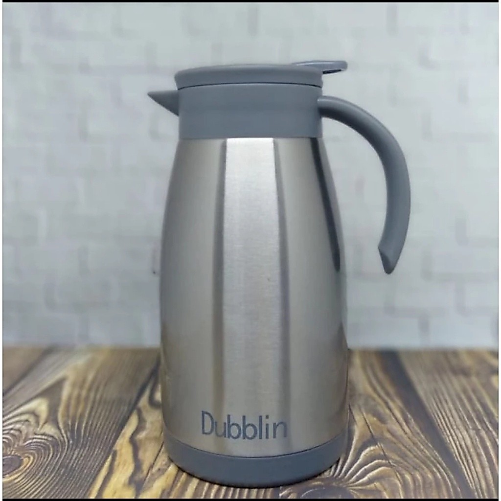 dubblin cafe kettle 1000 ml thermos kemasan