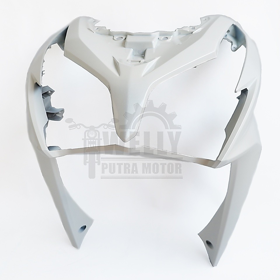 Cover Tameng Lampu Depan Vario 125 FI Old Putih 64301-KZR-600PFW Ori Honda AHM