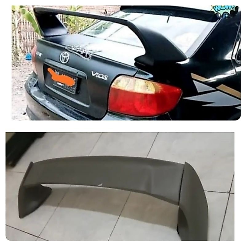 spoiler mugen universal spoiler bagasi jenis sedan