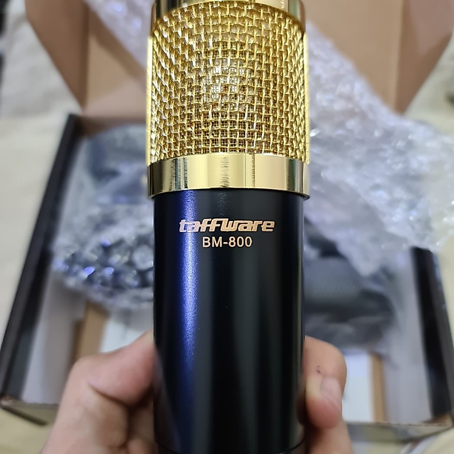Taffware Microphone Mic Kondenser BM 800 BM800