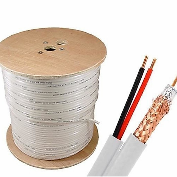 KABEL RG59 POWER 300 METER CCTV RG-59 1 ROLL