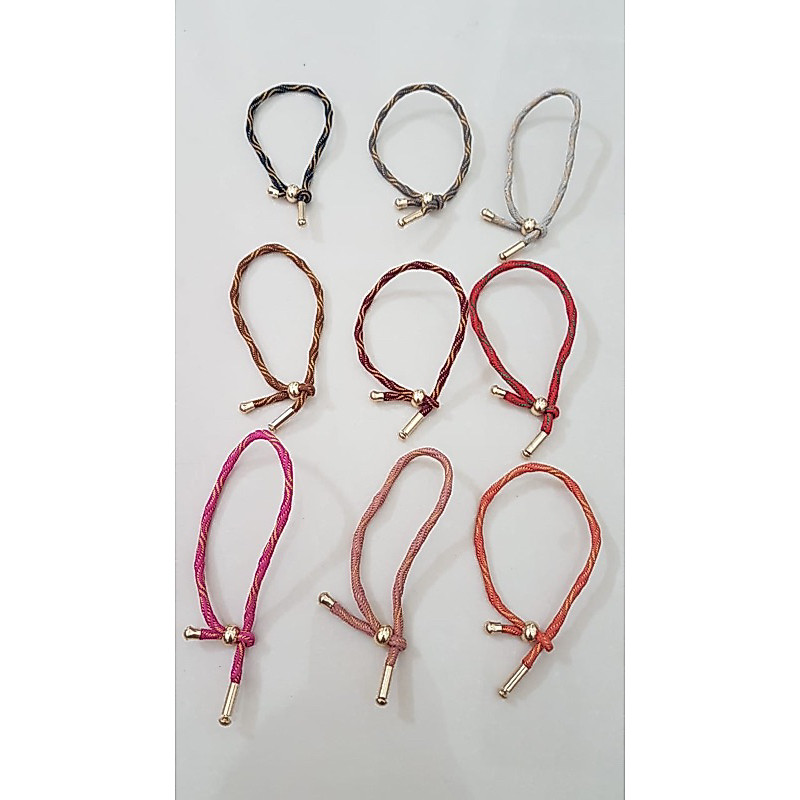 Gelang tali hongkong warna variasi/gelang tali emas