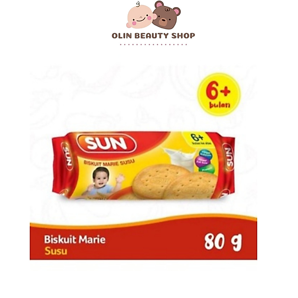 Sun Biskuit Marie Susu 80Gr/150Gr