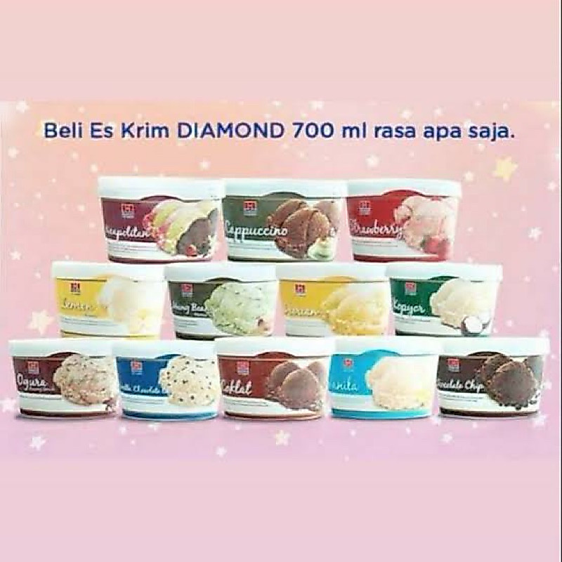 DIAMOND Es Cream 700 ML
