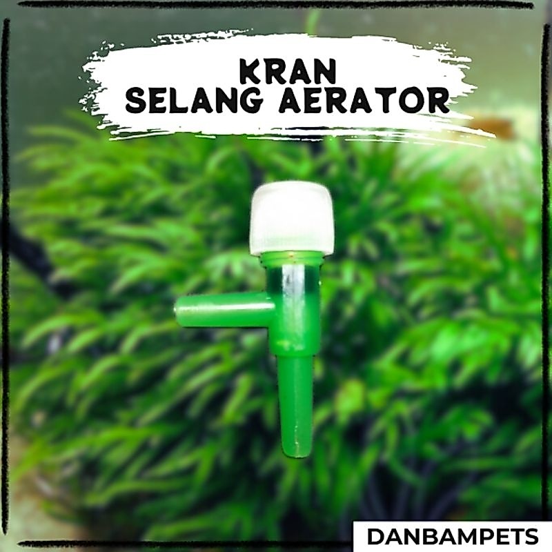 Kran udara selang aerator aquarium / Kran Air Selang Aerator Aquarium