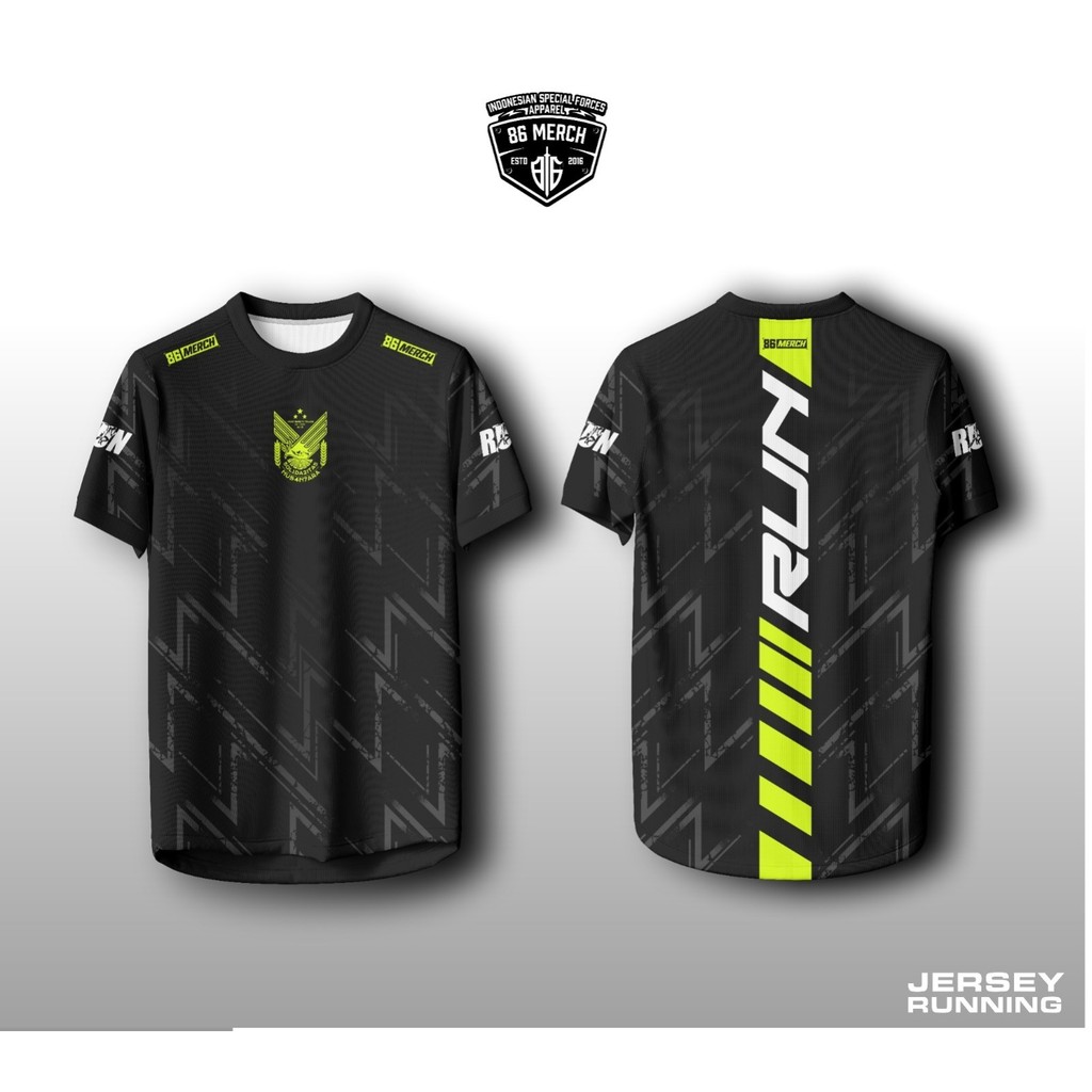 JERSEY RUNING SOLIDARITAS  NUSANTARA HITAM