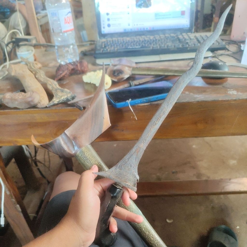 keris roro sinduwo sepuh kembang kacang warangka ladrang jogja