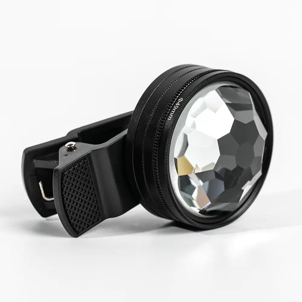 Phone Camera Lens Filter 49mm Kaleidoscope FX for Smartphone Cellphone Iphone Samsung Galaxy Huawei 