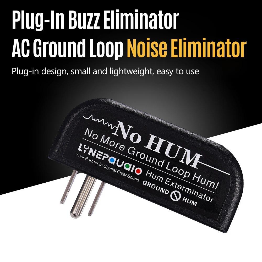 Buzz Eliminator AC Ground Loop Noise Eliminator PlugIn AC Buzz Killer Hum Eliminator Noise Canceller
