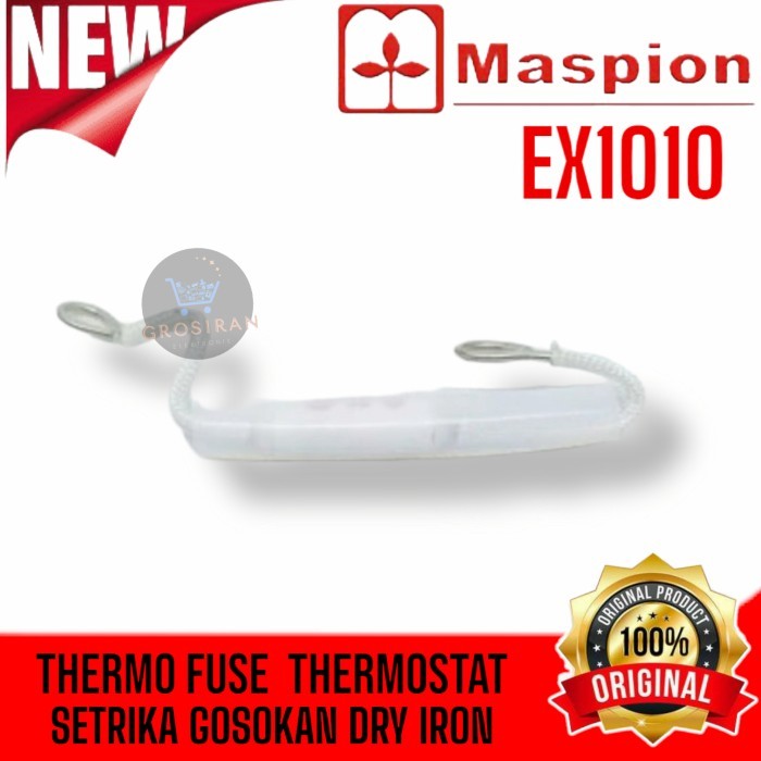 THERMOFUSE THERMAL FUSE 230°C SETRIKA MASPION EX1010 EX 1010 GOSOKAN SETERIKA DRY IRON ORIGINAL
