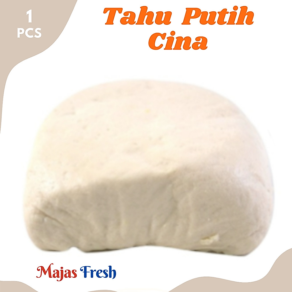 TAHU PUTIH CINA Besar Segar - Tahu Putih Besar Kotak Cina Fresh [ 1 Pcs ] Harga Per PCS
