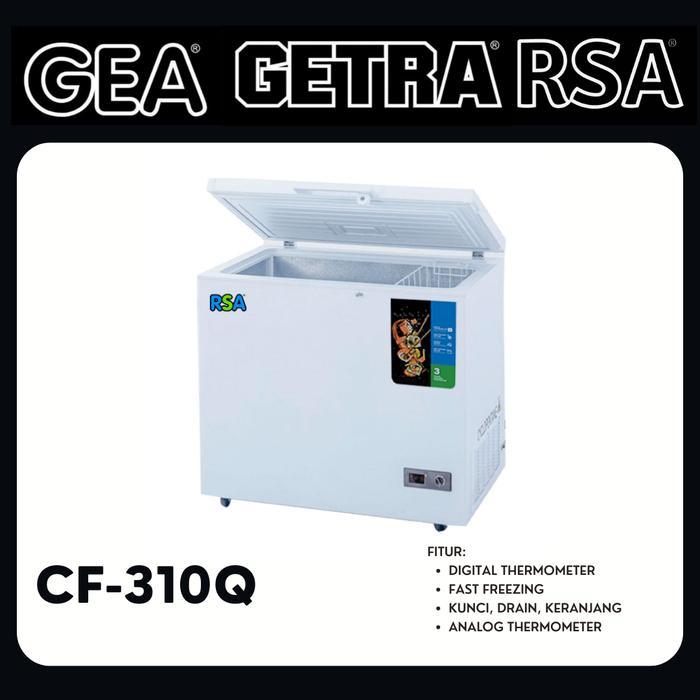 CHEST FREEZER / BOX FREEZER RSA CF-310Q KULKAS CHEST FREEZER 318 L