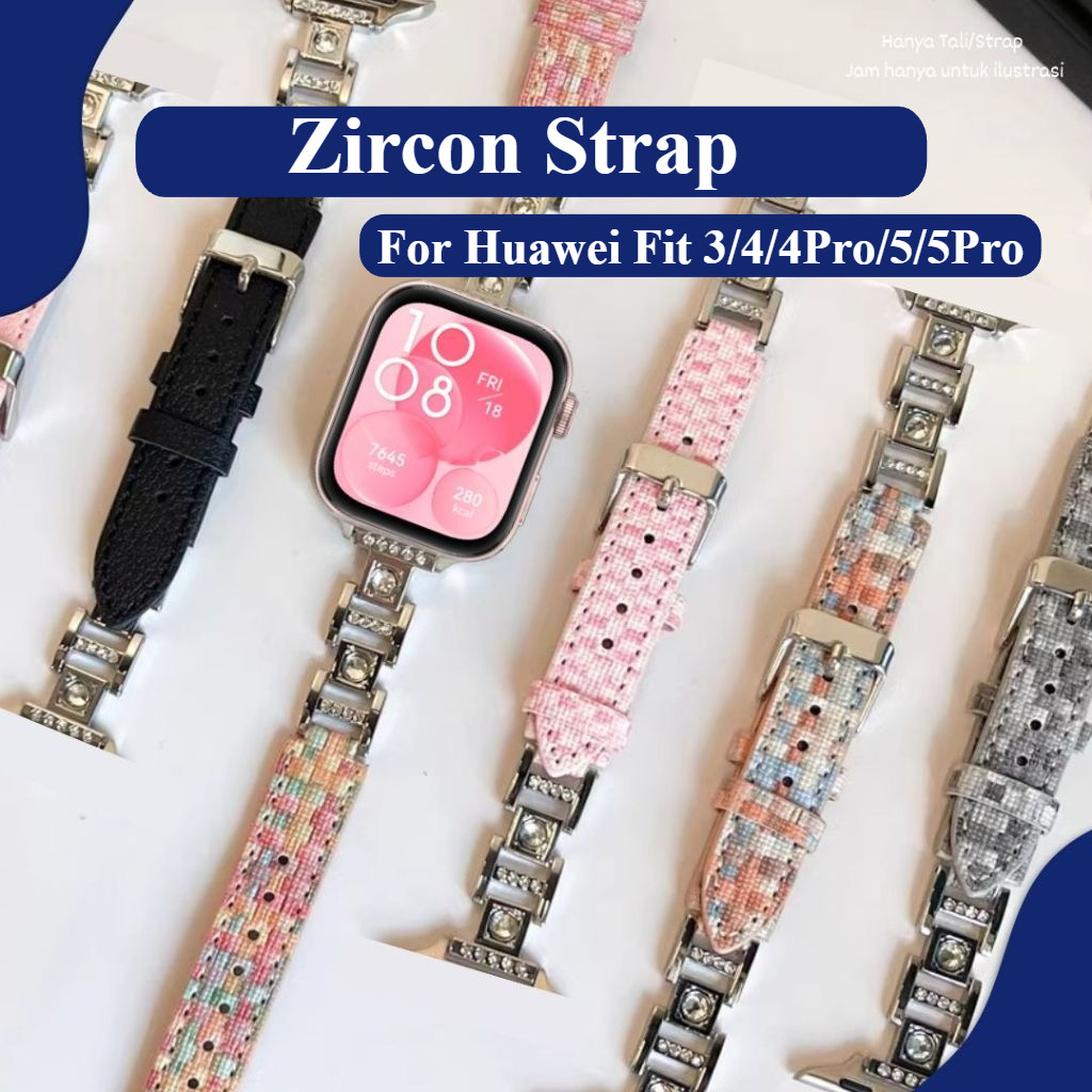 Zircon Strap for Huawei Fit 3 Huawei Fit 4  Huawei Fit 4 Pro Huawei Fit 5 Huawei Fit 5 Pro