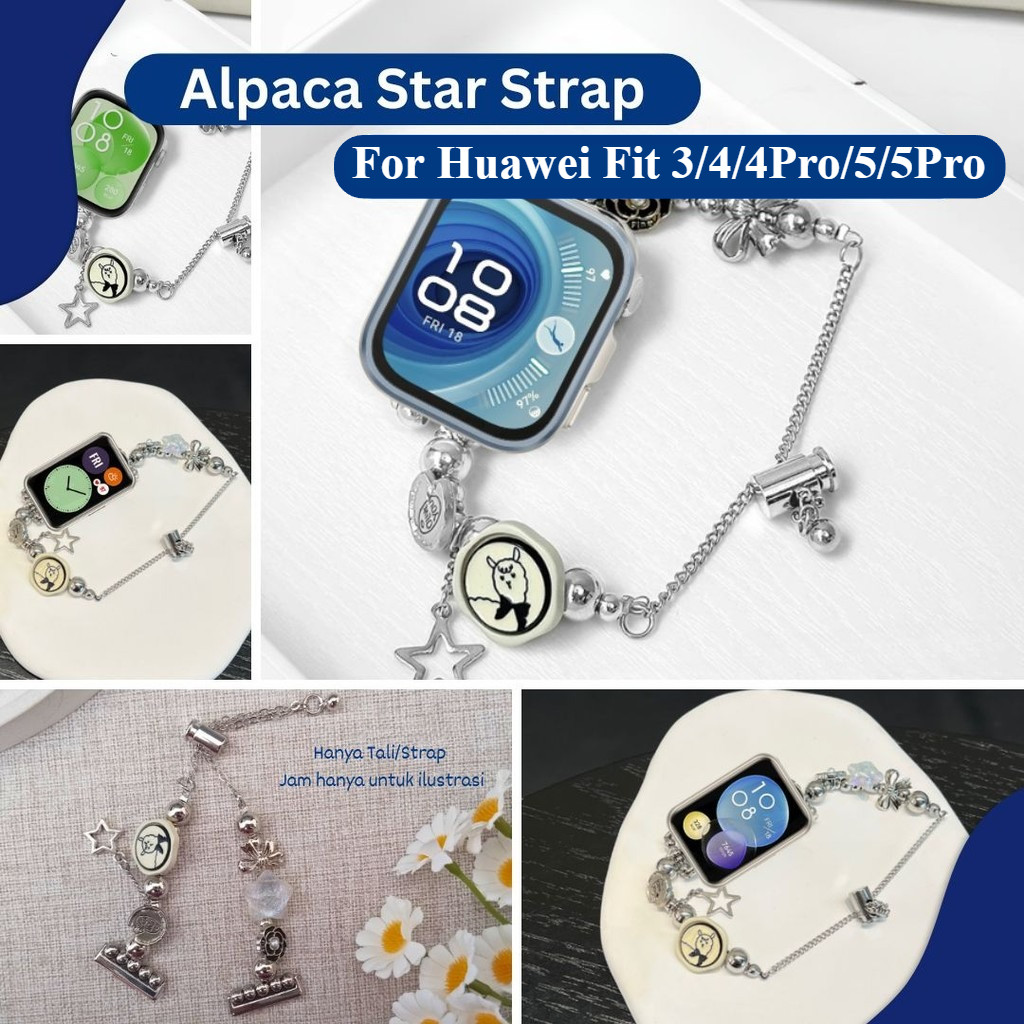 Alpaca Strap For Huawei Fit 1 Huawei Fit 2  Huawei Fit 3 Huawei Fit 4  Huawei Fit 4 Pro Huawei Fit 5