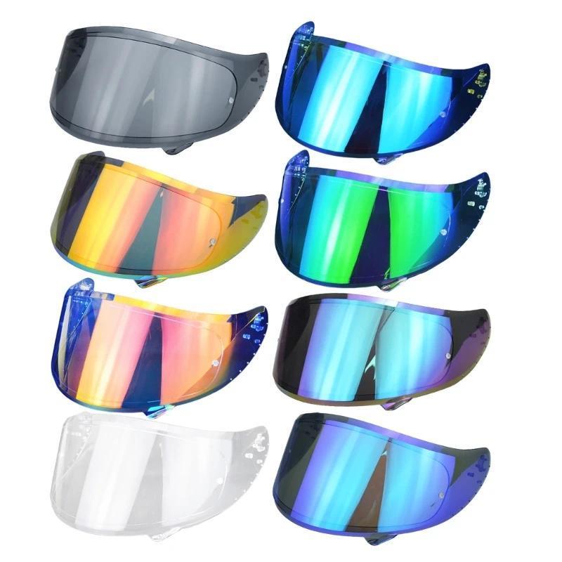 Motorcycle Helmets Visors Lens High Transparency Sunshade Day Use UV Protection PC Helmet Face Shiel