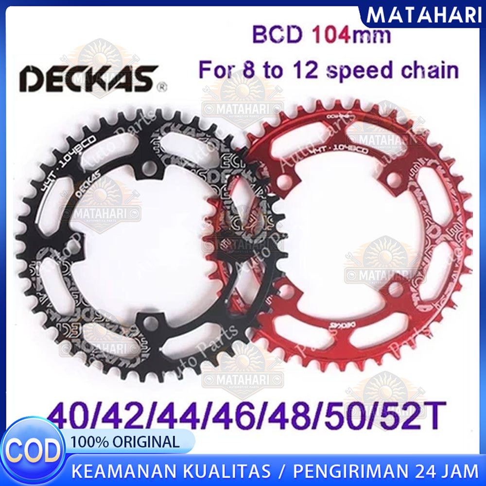 Chainring Snail BSNAIL Deckas BCD 104 44T 43T