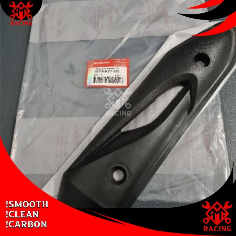 CARBON KEVLAR - COVER KNALPOT BEAT KARBU ORIGINAL CARBON KEVLAR