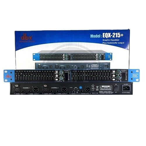Equalizer dbx EQX215+ eqx 215+ PLUS SUBWOOFER