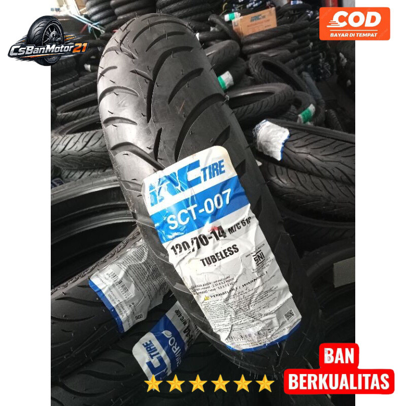 Ban Belakang Motor Honda PCX 150 IRC 120 70 Ring14 Tubeless