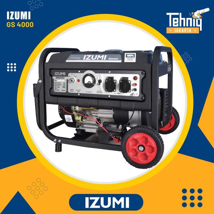 Izumi Genset GS 4000 Mesin Generator/Izumi Gasoline Generator GS-4000
