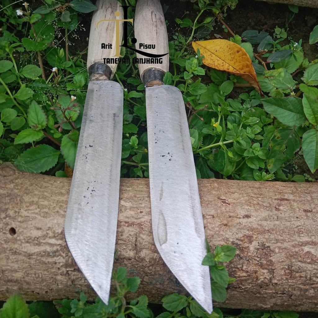 Pisau Baja Per Asli Baja Per Bukan Besi Ukuran 30 Cm/Pisau Tajam Super Baja/Pisau Dapur Madura Baja 