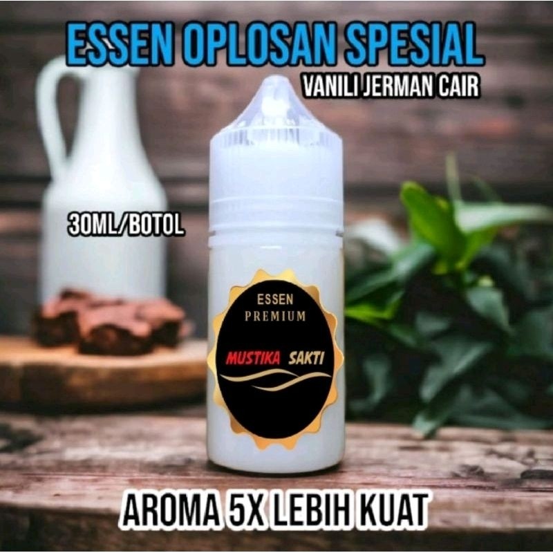 Essen Vanili Jerman Oplosan Spesial Aroma 5x lebih kuat muastika - 30ml 30mil Cocok untuk Lomba ORIG