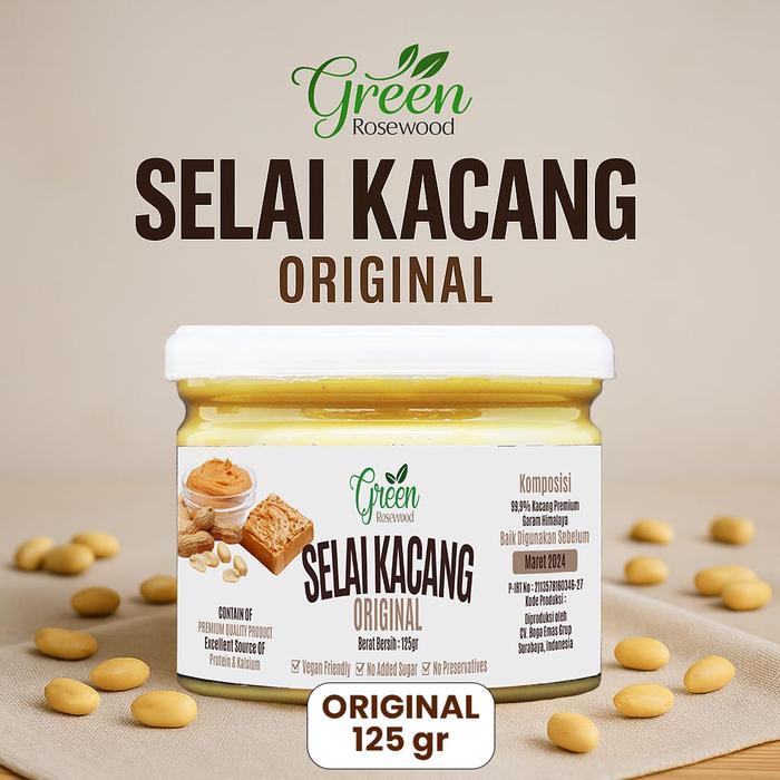 SELAI KACANG / SELAI KACANG ORIGINAL / PEANUT BUTTER HOME MADE / SELAI KACANG 100% MURNI / SELAI KAC