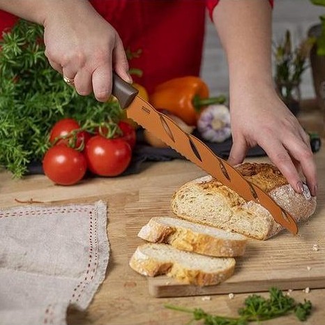 Kuhn Rikon Bread Knife, Cake Knife, Sandwich Knife, Pisau Roti Diskon Sell