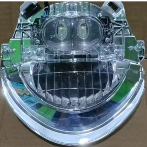 Lampu Depan Headlamp Reflektor PCB Motor Scoopy NEW 2020 2024 / Lampu LED PCB Scoopy