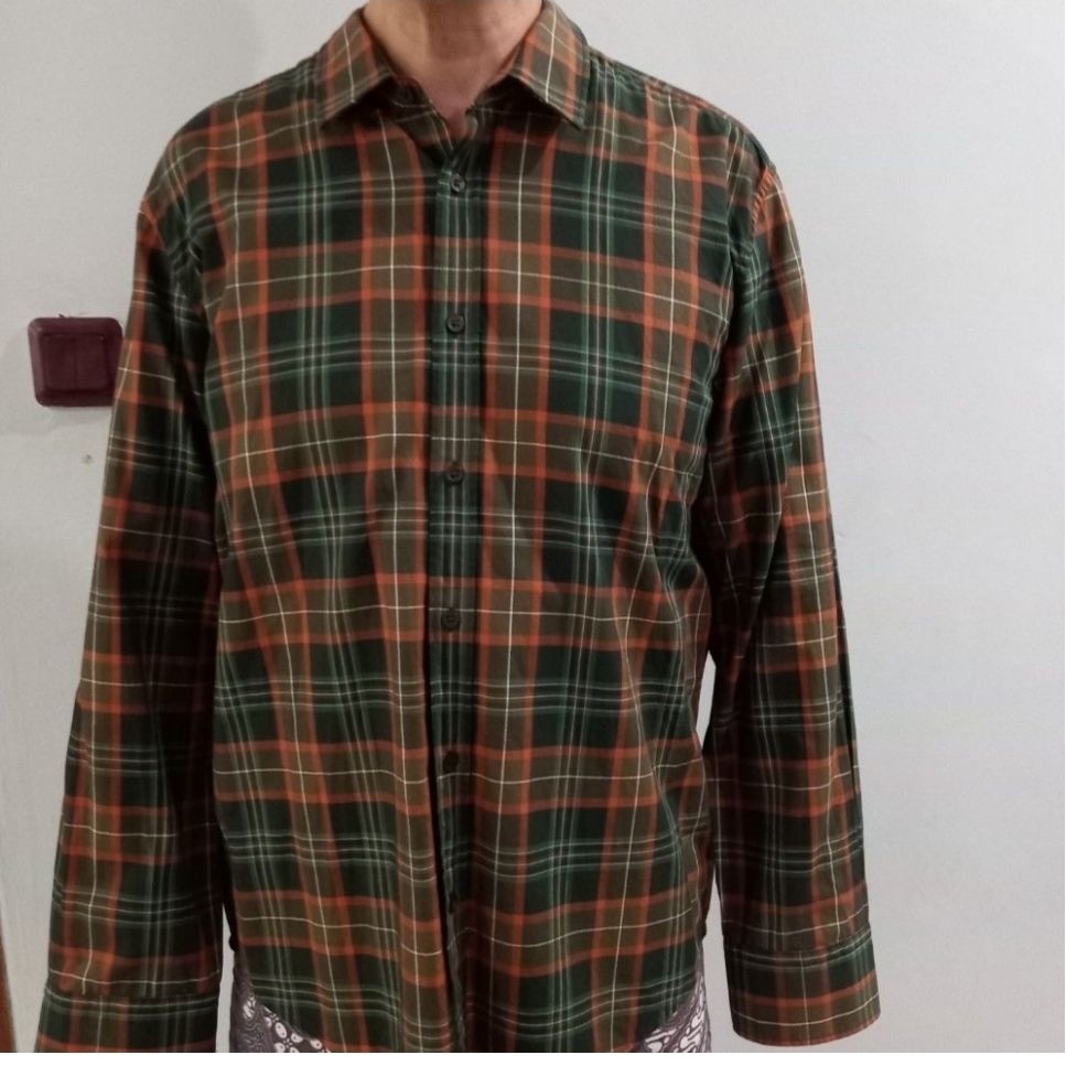 kemeja pria hugo boss kemeja kotak pria hugo boss kemeja