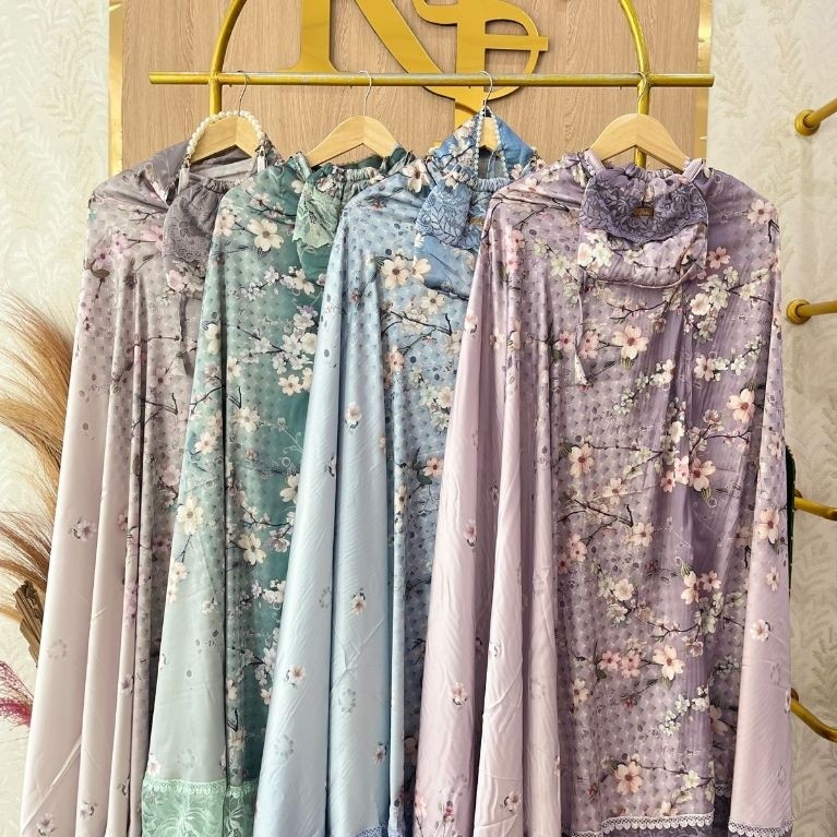 MUKENA ZETTIKA/ MUKENA ARMANI SILK / MUKENA SILK PREMIUM