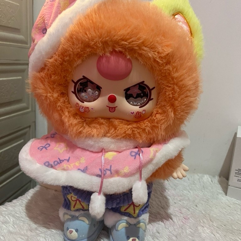 boneka blind box baby three good night 400%