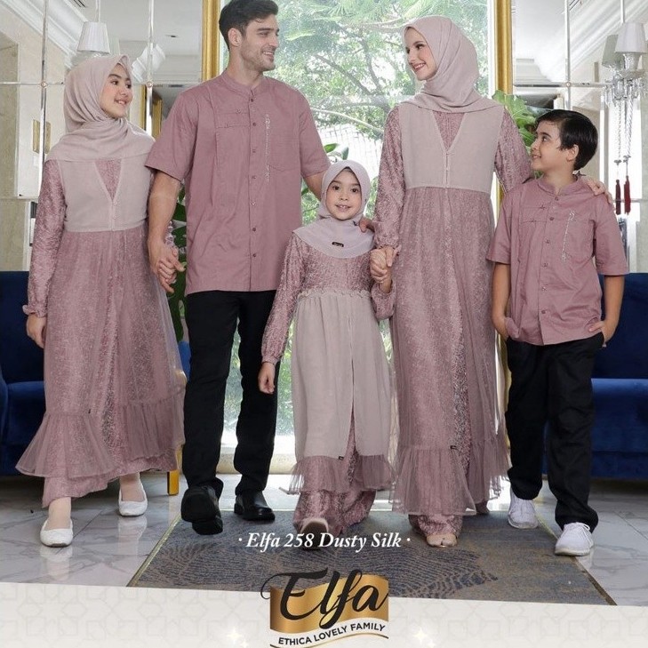 ETHICA ELFA 258 DUSTY SILK SARIMBIT ETHICA SARIMBIT ELEGAN