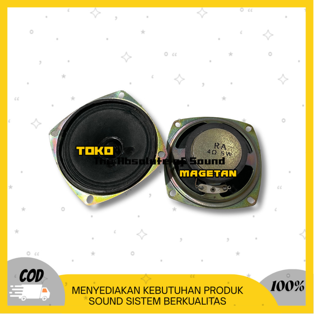 Speaker 3inch 4ohm 10wat vokal bass