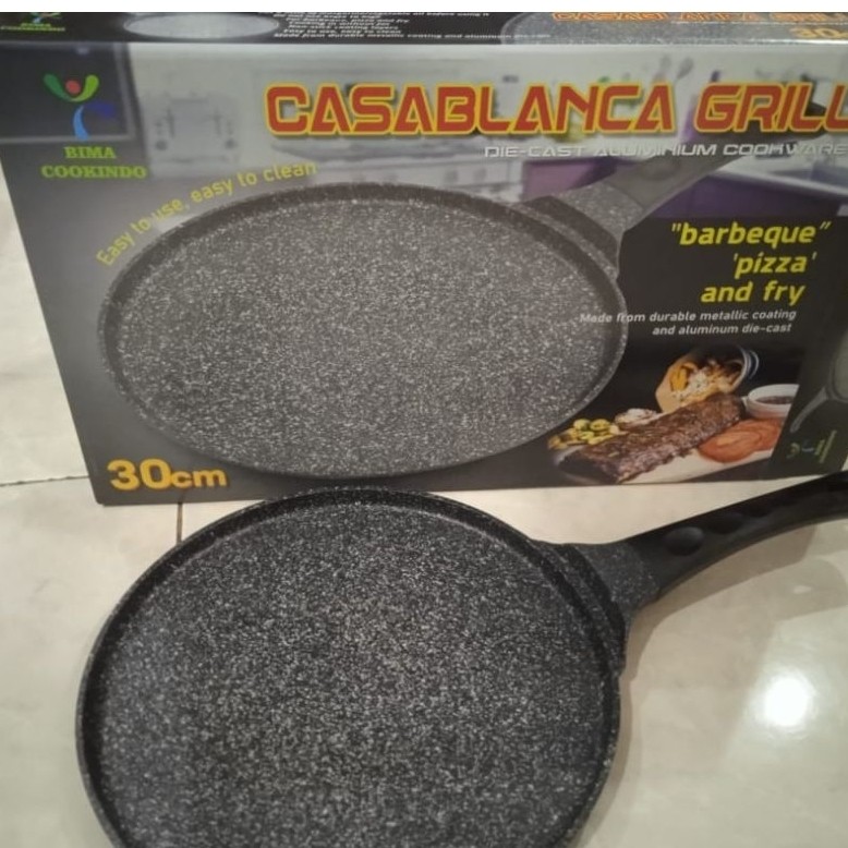 Pesona_Mimin Bima Cookindo Casablanca Grill Pan Anti Lengket 30Cm