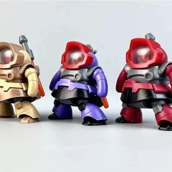 SD DOM Super Star Models 001 Magical Fighter Team Model Kit 3 pcs set