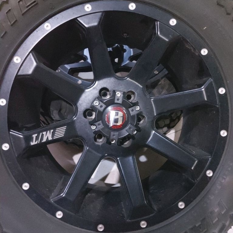 Velg mobil ring 20 Second MULUS 4pcs / Velg Fortuner, Pajero Sport, Hilux, BAIC, Triton