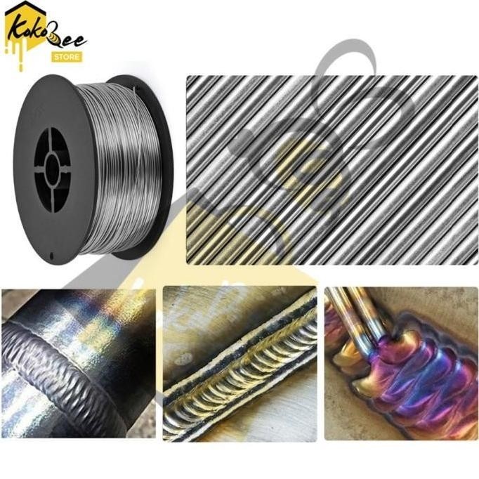 Grosir Mig Wire Welding - Kawat Las Co Mig Flux Core 1 Mm 5 Kg Tanpa Gas