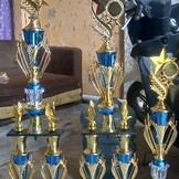 trophy piala 1 set juara 123